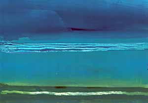 Landschaft Nr.7, Acryl auf Leinwand