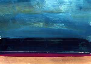 LandschaftNr Nr.12, Acryl auf Leinwand